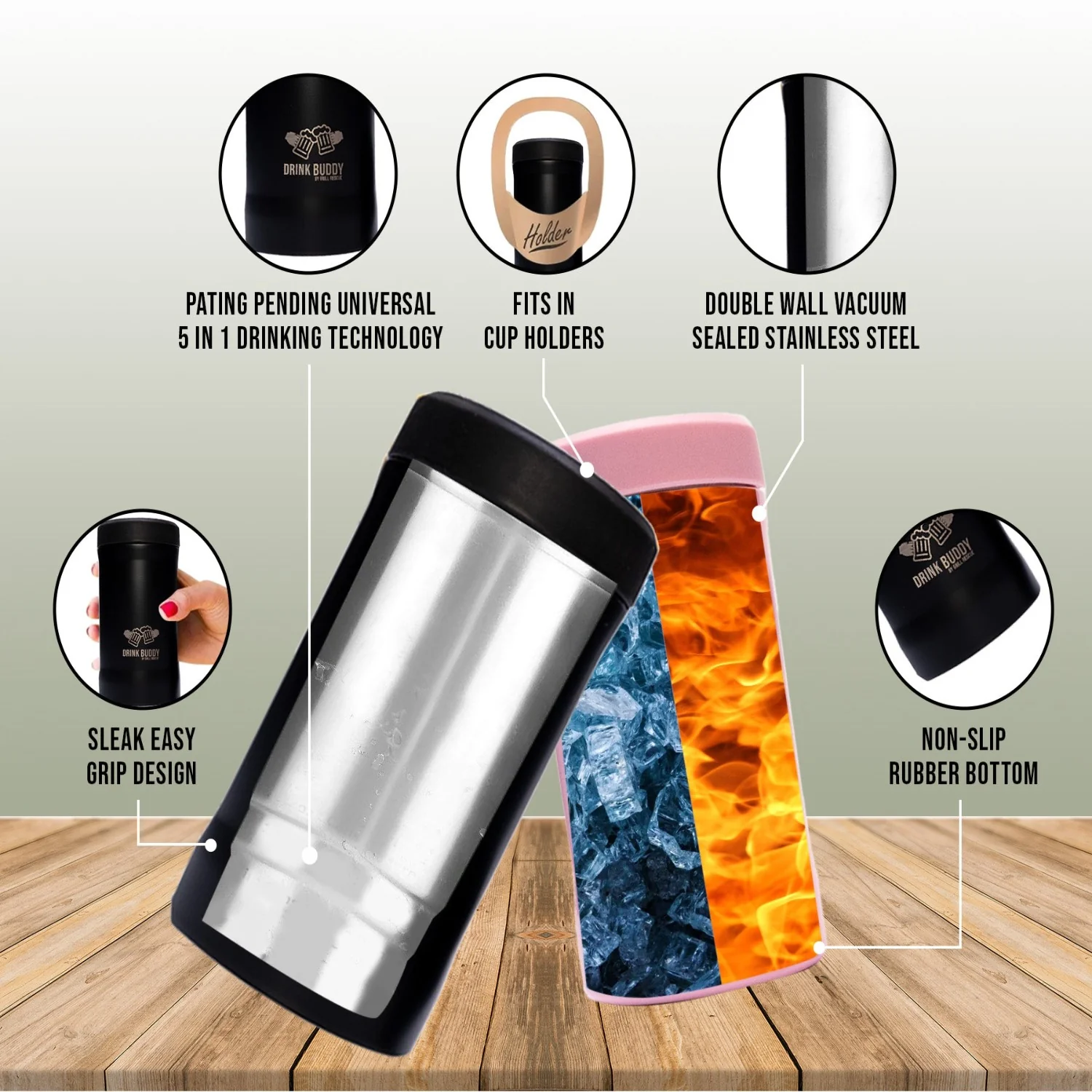 Universal Beer Buddy | Rainbow Titanium - Image 4
